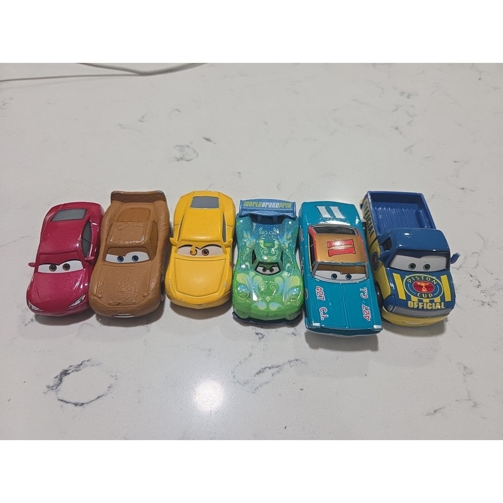 Disney Pixar Cars Diecast Lot Of 6